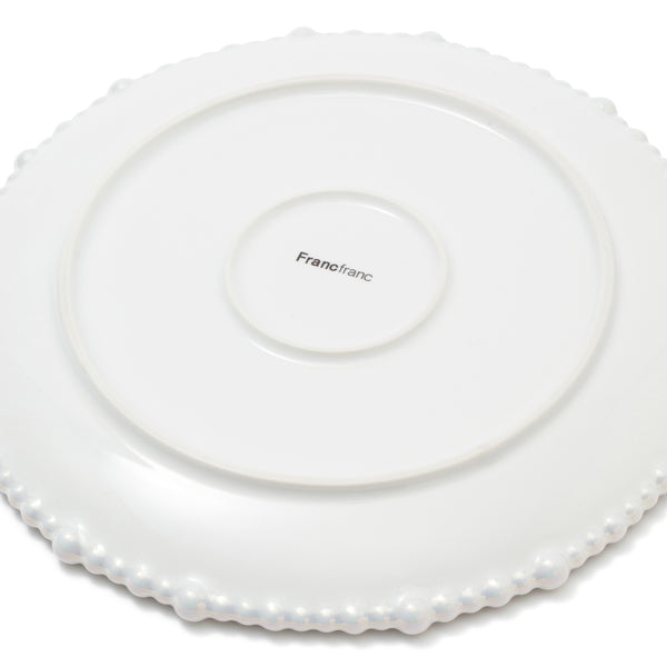 パール プレート M ホワイト