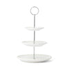 パール ケーキスタンド 3段 ホワイト