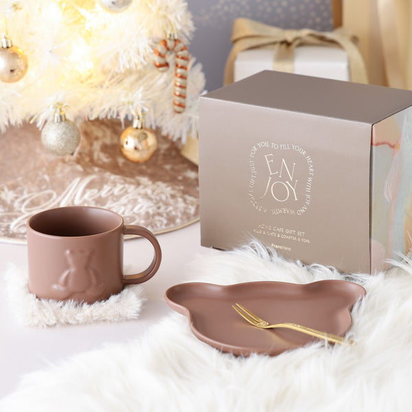 ホームカフェ ギフトセット ブラウン