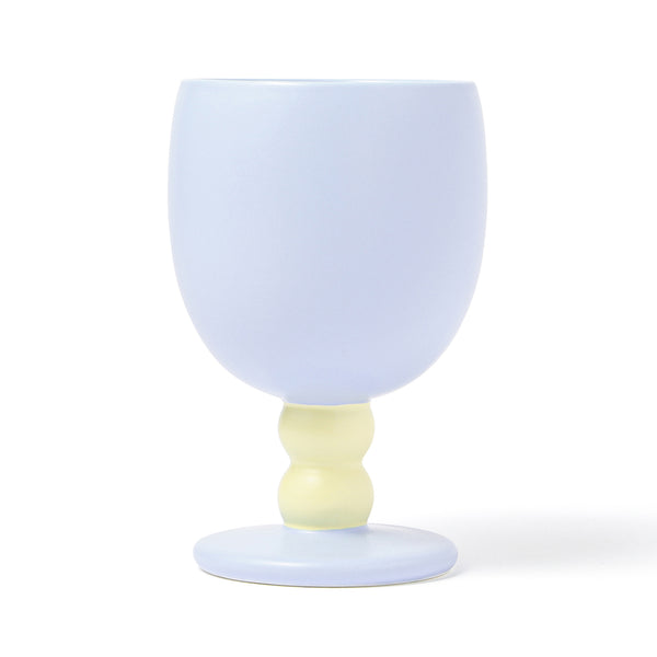 セラミック ゴブレット ブルー