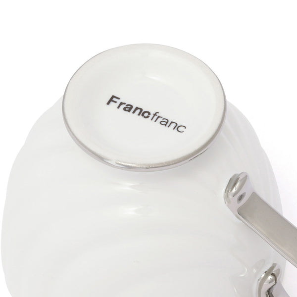 シェル カップ&ソーサー ホワイト