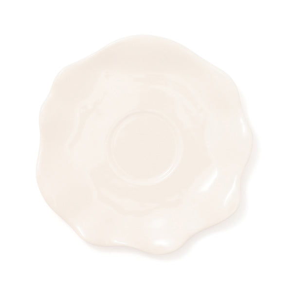 シェル カップ&ソーサー ベージュ