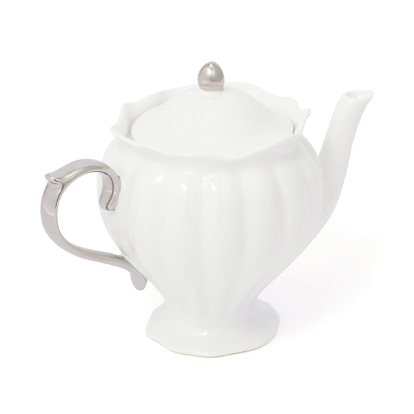 シェル ティーポット ホワイト