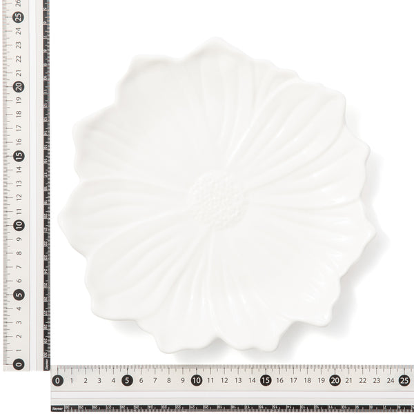 ペタルフリル プレート M ホワイト