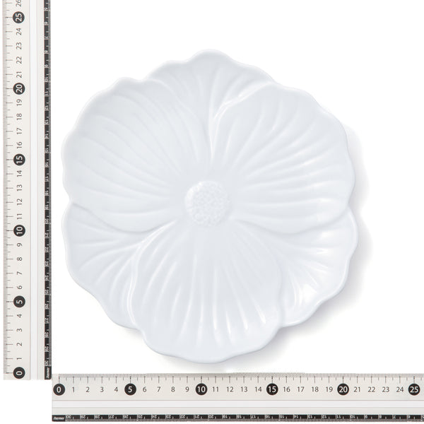 ペタルフリル プレート M ブルー