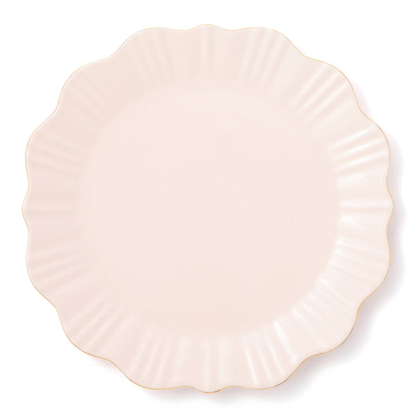 ペタルフリル プレート L ピンク