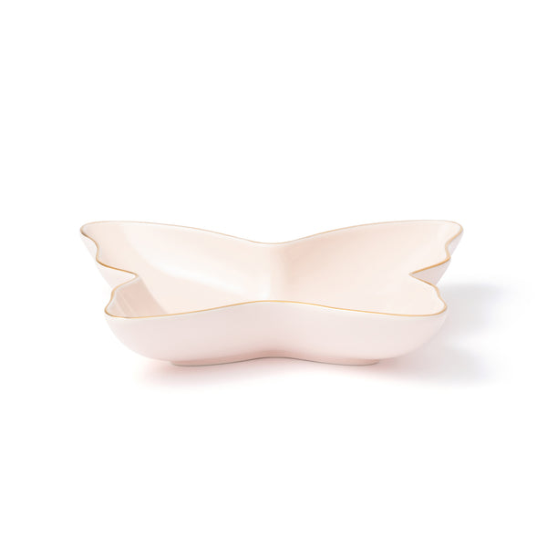 ペタルフリル バタフライプレート ピンク