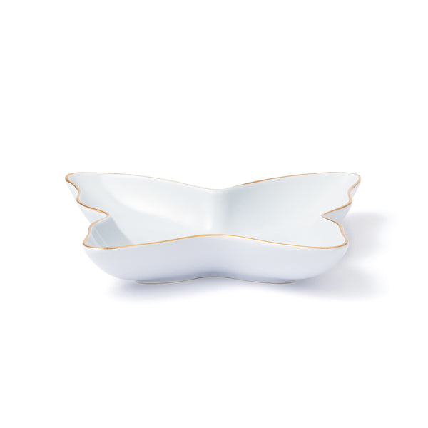 ペタルフリル バタフライプレート ブルー