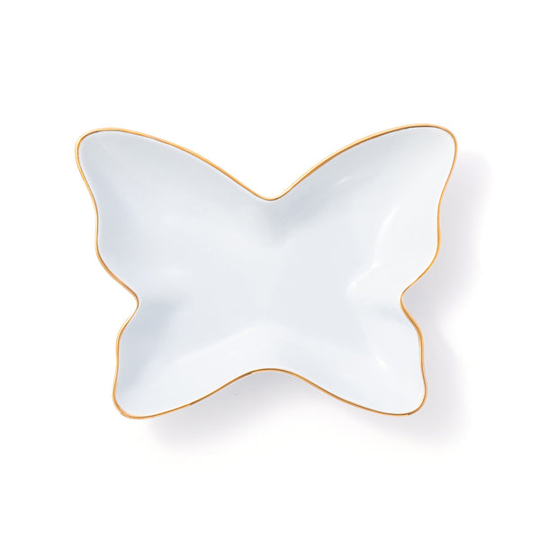 ペタルフリル バタフライプレート ブルー