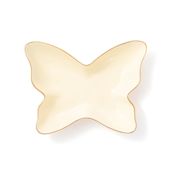 ペタルフリル バタフライプレート イエロー