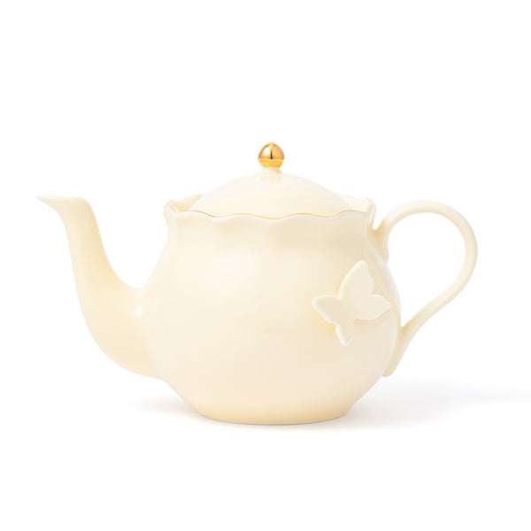 ペタルフリル ティーポット イエロー