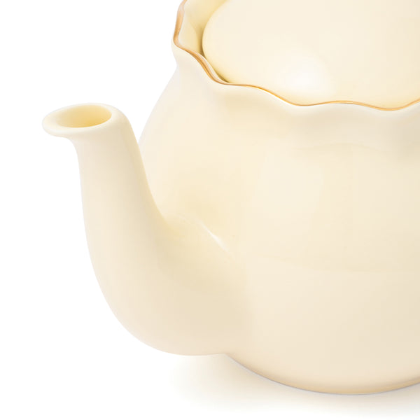 ペタルフリル ティーポット イエロー