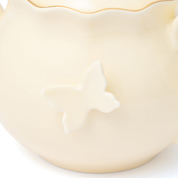 ペタルフリル ティーポット イエロー