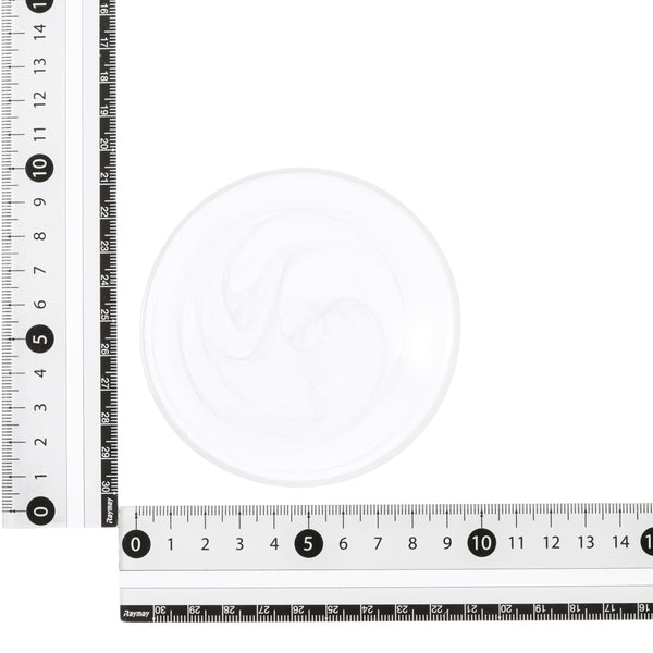 マーブル ガラスプレート SS ホワイト