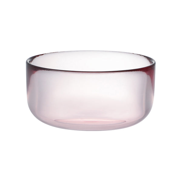 カラーガラス ボウル ピンク