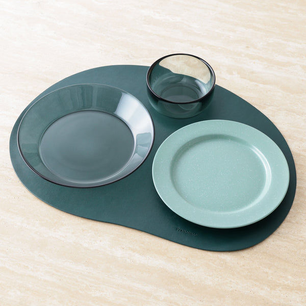 カラーガラス ボウル グリーン