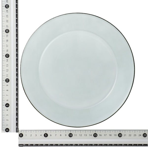 カラーガラス プレート M グリーン