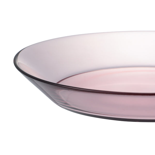 カラーガラス プレート L ピンク