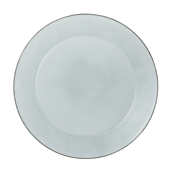 カラーガラス プレート L グリーン