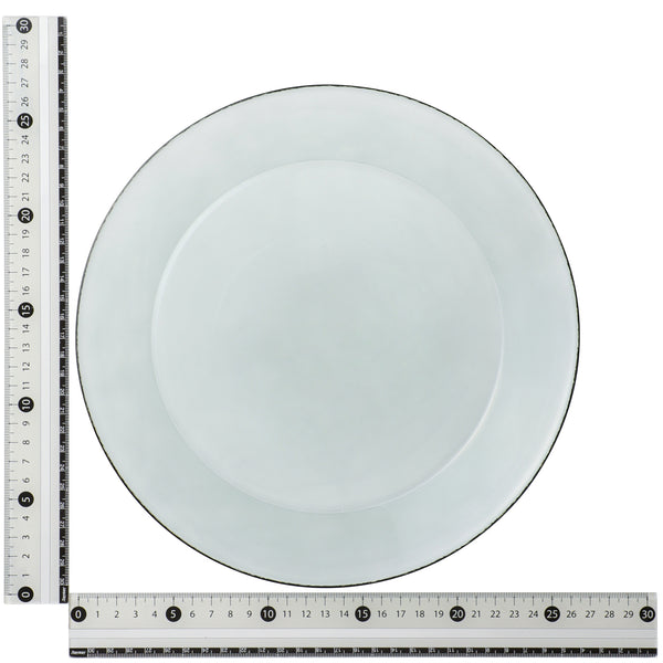 カラーガラス プレート L グリーン