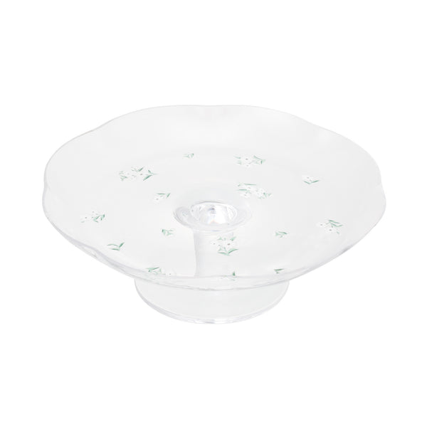 フラワーガラス スタンド ホワイト