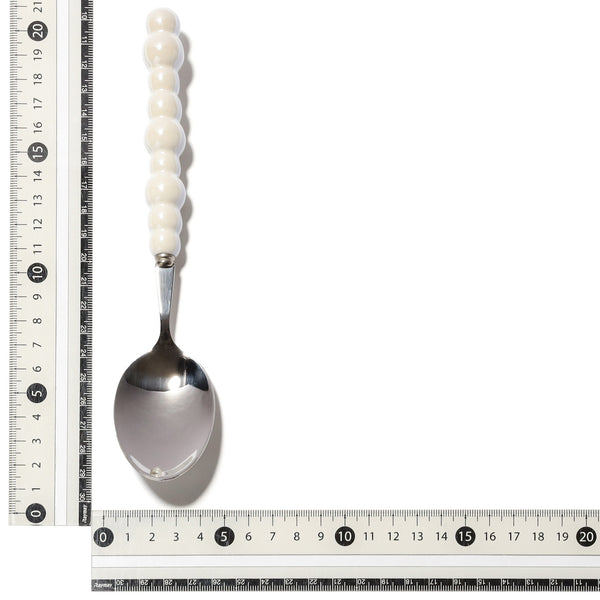 パール ディナースプーン ホワイト