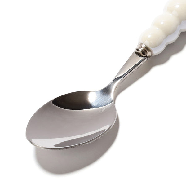 パール ティースプーン ホワイト
