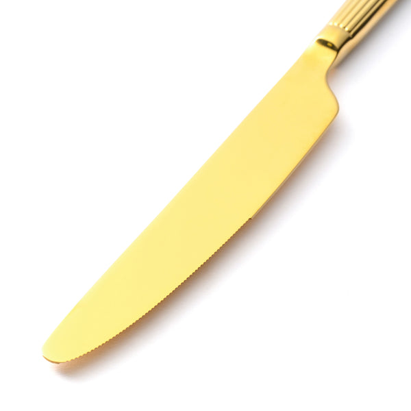 グラシュ ディナーナイフ ゴールド