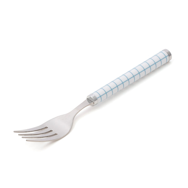 カトラリー 8個セット チェック ブルー | Francfranc（フランフラン