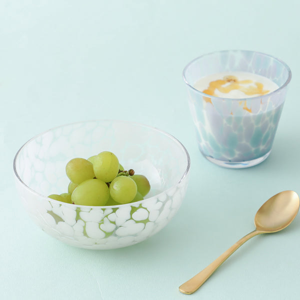 ドットパターン ガラスカップ オレンジ | Francfranc（フランフラン