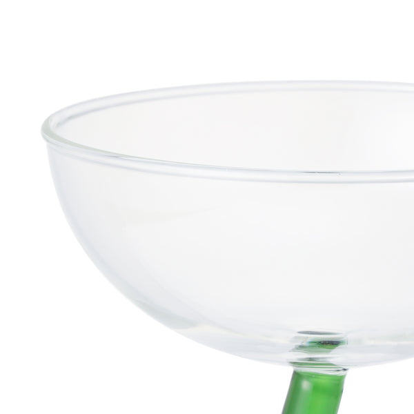 フラワーステム デザートグラス ホワイト