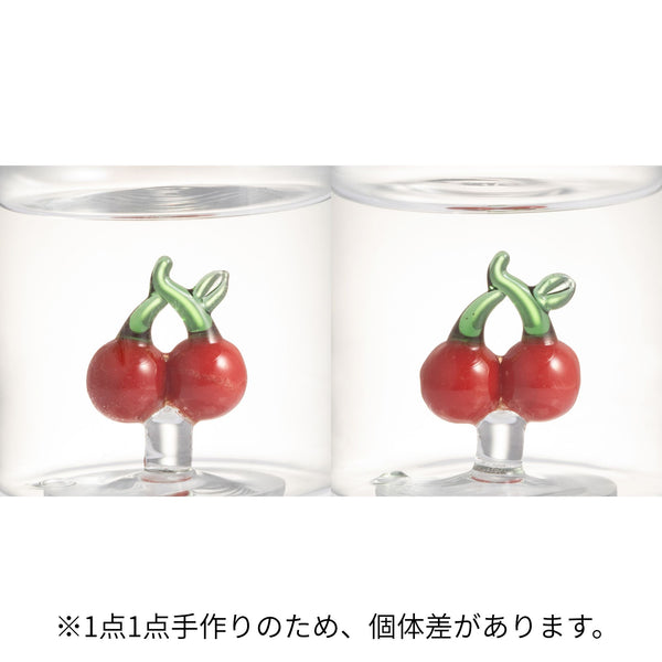新品フランフラン モチーフ ダブルウォールグラス さくらんぼ | Francfranc（フラン
