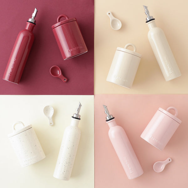 ロゴ キャニスター ピンク | Francfranc（フランフラン）公式