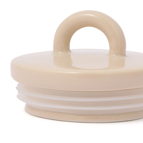 ロゴ キャニスター アイボリー