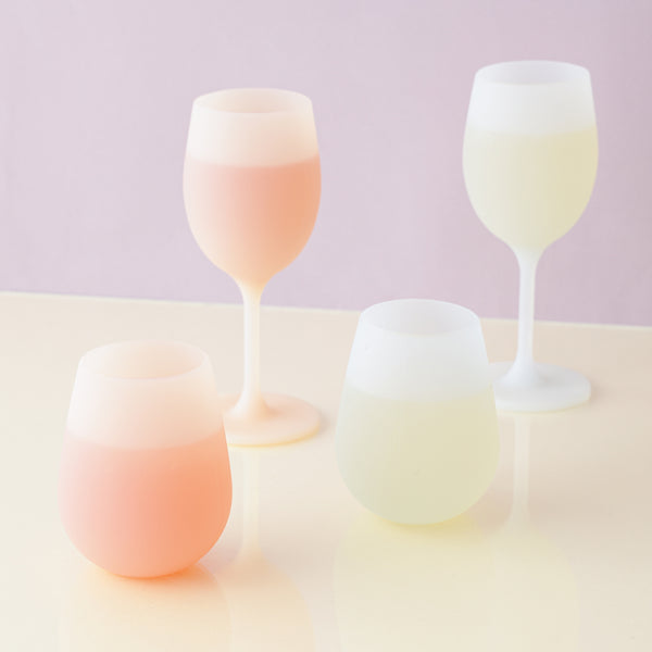 シリコーン タンブラー ブルー