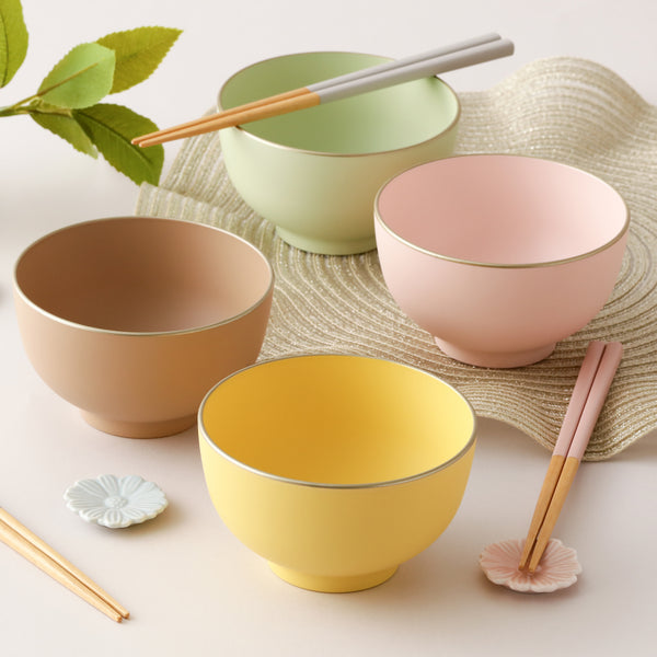 カラー汁椀 S ピンク