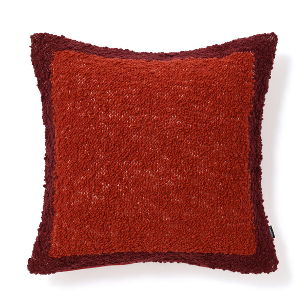 ルーズスクエア クッションカバー 45×45 レッド（054