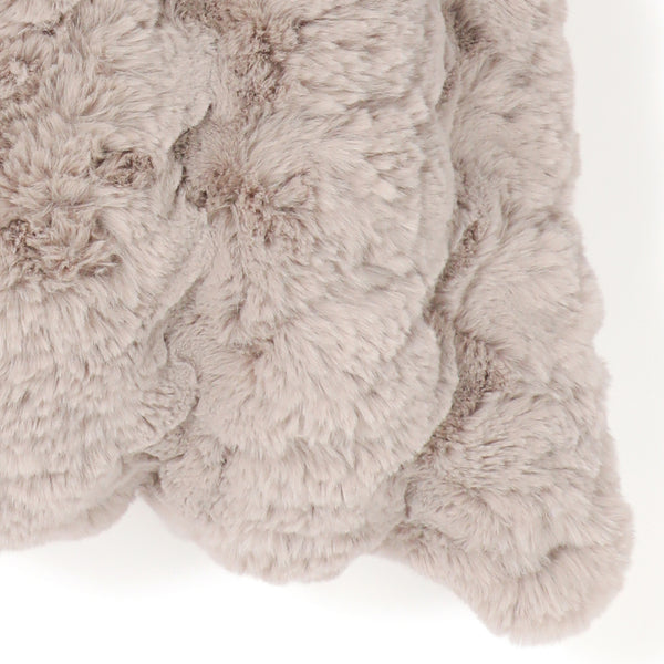 ファー クッションカバー 45×45 グレー（C005） | Francfranc