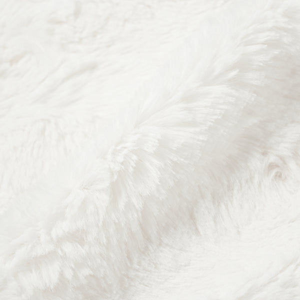 ファー クッションカバー 450×1000 ホワイト（A-112）