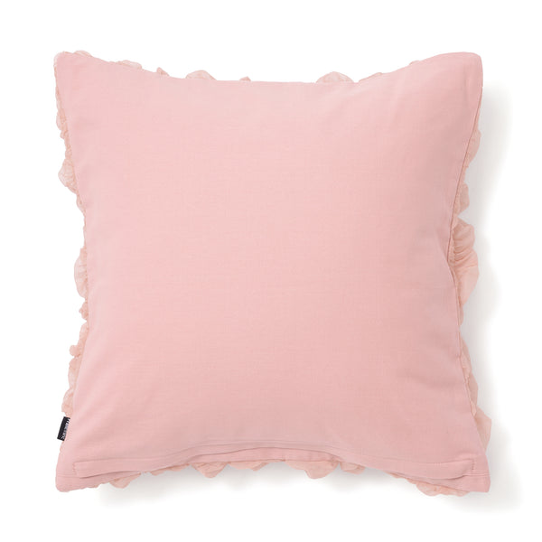 スモッキングチュール クッションカバー 450×450 ピンク（019