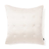 シャイニークロスキルト クッションカバー 450×450 アイボリー（B-081）