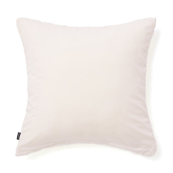 シェニールリボン クッションカバー 450×450 アイボリー（052）
