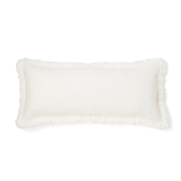 ダイヤフリンジ クッションカバー 1000×450 ホワイト（115