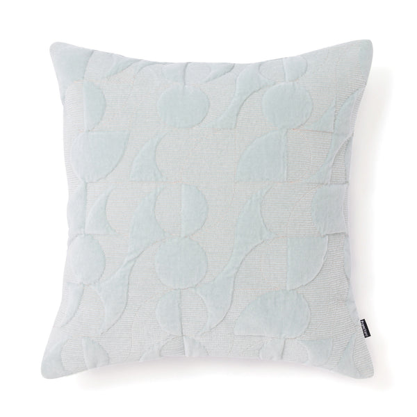 アートステッチ クッションカバー 450×450 ライトグリーン（093