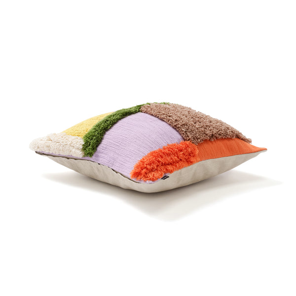 タフトアート クッションカバー 450×450 マルチ（A-063）