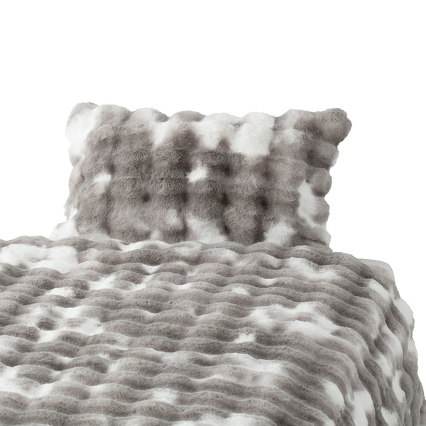 WARMY ポコモコファー まくらカバー グレー | Francfranc（フラン