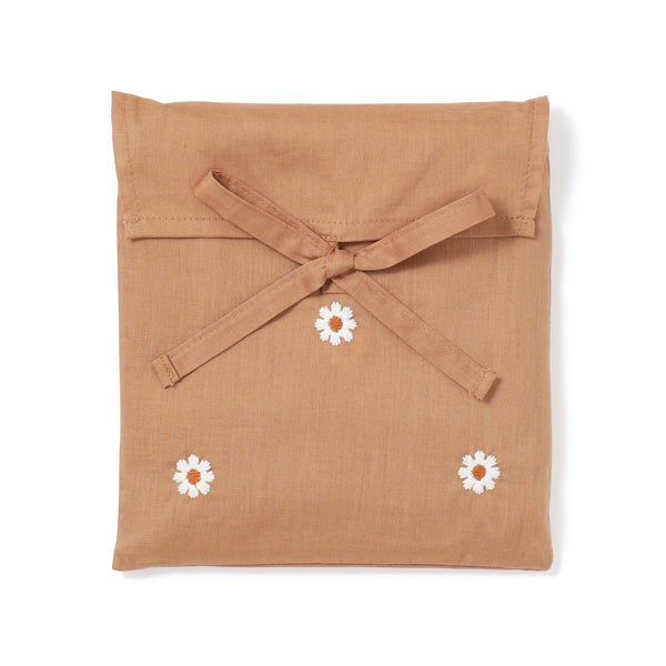 デイジーエンブロイダリー まくらカバー 700×500 ベージュ