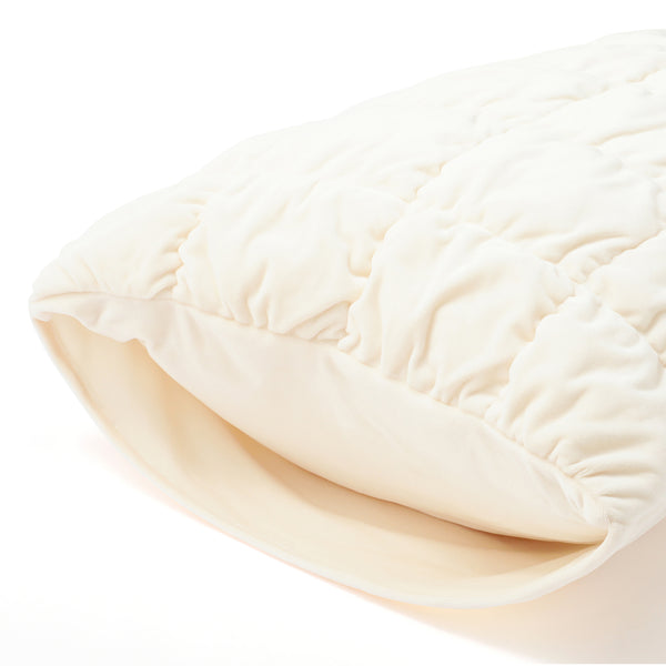 WARMY スクエアキルト まくらカバー 700×500 アイボリー | Francfranc