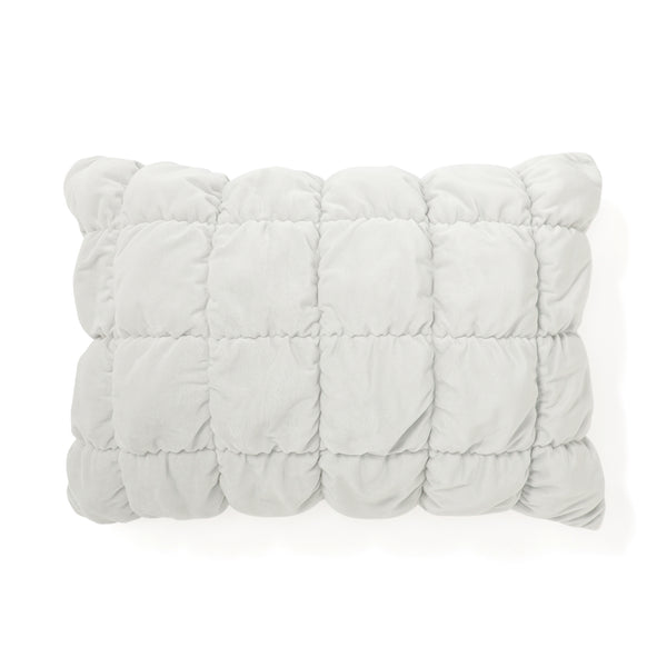 WARMY スクエアキルト まくらカバー 700×500 グレー