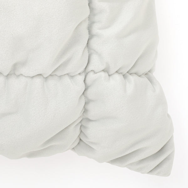 WARMY スクエアキルト まくらカバー 700×500 グレー